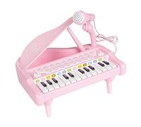 1 Pièce Clavier Musical Orgue Électronique avec Microphone D'orgue Électronique Multifonctionnel Orgue Électronique Mignon Rose
