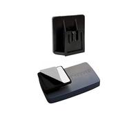 1 pièce - Clip support pour T.Pass - Clip adhésif - Compatible avec MooneyGo- Support de télépéage pour voiture - Nouveau support à clip - Fixation - Noir