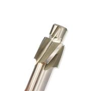 1 Pièce CNC Fraise d'Épaulage 4 Dents HSS Épaulage Fraise d'Extrémité | Outil de rainurage à pilotage pour établi de perçage de métal(M3)