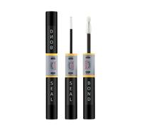 1 pièce Colle à cils et scellant 6ml, une seule colle pour faux cils et un kit d'extension de cils DIY super stylisé et scellé pouvant tenir 48 à 72 heures. Colle à cils imperméable, non irritante, sa