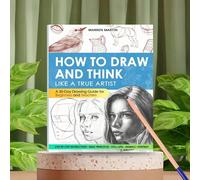 1 pièce Comment dessiner et penser comme un véritable artiste Guide de dessin 30 jours Instructions étape par étape Illustrations détaillées Explications complètes Livre de poche pour débutants Papeti