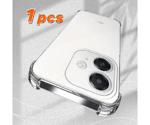 1 pièce Coque de téléphone conçue comme une coque de protection TPU transparente, compatible avec A60 5G/A60/A58 5G/A58 4G/A58/A57s/A57e 4G/A57 5G/A57 4G/A57s 4G/A57/A55/A54 5G/A53/A54/A52/A40M/A40/A3