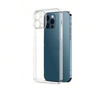 1 pièce Coque de téléphone transparente minimaliste perforée en TPU compatible avec Apple, Redmi, Moto, Pixel 6. Étanche, antichoc, anti-chute et résistante aux rayures 11,7p/8p,XR,XS Max,11 Pro,11 Pr