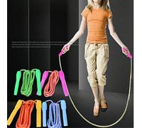 1 pièce Corde à sauter en coton avec poignée en calebasse épaissie, convient pour la perte de poids et le fitness, utilisée pour l'exercice des jeunes hommes et femmes, pratique à transporter, durable