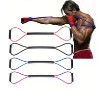1 pièce Corde de résistance pour l''entraînement de boxe en TPE de haute qualité - Améliore la vitesse, l''agilité et l''endurance pour les exercices de Muay Thai, de boxe et de coup de pied. Corde de