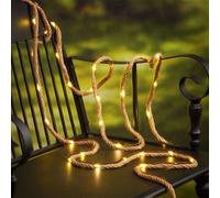 1 pièce Corde lumineuse solaire de 50/100 LED, corde et fil de cuivre, éclairage solaire avec 8 modes, lumière décorative d'extérieur pour cour, jardin, clôture, décoration de Noël, décoration d'autom