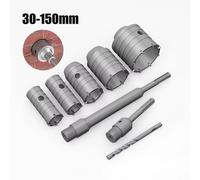 1 pièce, couronne de perçage 30-150 mm pour mur en béton, scie cloche SDS PLUS, foret à percussion avec tige ronde, outil de découpe pour ciment et pierre 95mm