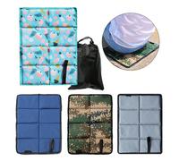 1 pièce Coussin de siège pliable, imperméable et anti-humidité en tissu Oxford - pour le camping, la randonnée, la pêche en extérieur - pour adultes - apporte confort et soutien - cadeau idéal pour le