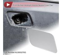 1 Pièce Couvercle De Buse De Lave-Phares De Pare-Chocs Avant Droit Pour Audi Q7 2010-2015 Couvercle De Buse De Pare-Chocs No.4L0955276G En Plastique Ton Argent