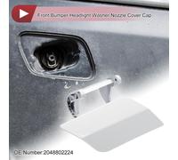1 Pièce Couvercle De Buse De Lave-Phares De Pare-Chocs Avant Droit Pour Mercedes-Benz C350 2008-2014 Couvercle De Buse De Pare-Chocs No.2048802224 Blanc