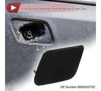 1 Pièce Couvercle De Buse De Lave-Phares De Pare-Chocs Avant Gauche Pour Audi A6 C5 2001-2005 Couvercle De Buse De Pare-Chocs No.4B0955275D En Plastique Noir