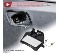 1 Pièce Couvercle De Buse De Lave-Phares De Pare-Chocs Avant Gauche Pour Mercedes-Benz Ml350 2003-2011 Couvercle De Buse De Pare-Chocs No.1648600708 Blanc