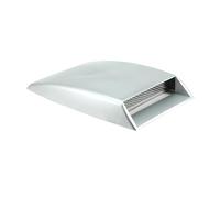 1 pièce, Couvercle de Ventilation de Capot de Turbo décoratif Universel, Couvercle de Moteur de Turbine de Capot de Turbo, pièces extérieures de Flux d'air de Voiture décoratives