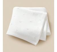 1 pièce Couverture bébé en tricot multifonctionnelle simple, pour toutes les saisons Amour Saint-Valentin Taille UniqueGéométrique,UnicoloreTricots