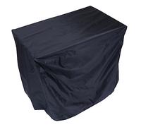 1 Pièce Couverture de Gril Patio Protecteur soi Ombre de Plein air Soleil Petit revêtement imperméable Housse de Barbecue résistante aux intempéries Couvrant Tissu Oxford Noir