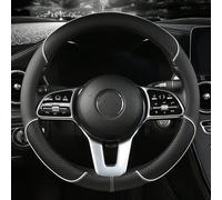 1 pièce Couvre-volant de voiture en PU à empiècement, antidérapant et résistant à l'usure, convient pour toutes les saisons, adapté aux diamètres de 14,5 à 15 pouces Taille UniquePolyuréthane