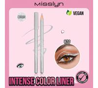 1 pièce Crayon à eye-liner richement pigmenté, texture crémeuse, affûtable, ultra-pigmenté, facile à estomper, lisse et longue tenue, résistant aux bavures, style mode Y2K été-hiver, maquillage des ye