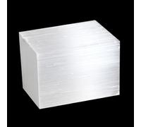 1 Pièce Cube de Sélénite Environ 70 g, Cristal Naturel Poli, Sélectionné à la Main, Cube Lisse pour Décoration, Bureau et Collection