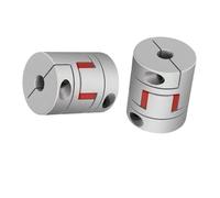 1 pièce D45L75 pince flexible for moteur, taille de l'arbre de l'accouplement à mâchoire CNC 8 mm-25 mm(15x20mm)