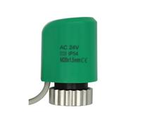 1 pièce d'actionneur thermique électrique 24v 230v NO NC normalement ouvert et normalement fermé, utilisé for la vanne de radiateur M28X1,5 dans le système de chauffage au sol divisé(230V NC M28)