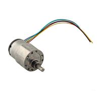 1 pièce DC 12 V pour moteur à engrenages JGB37 520 avec encodeur adapté pour la réduction de la vitesse dans les compteurs d'argent, robotique et appareils (60 tr/min)