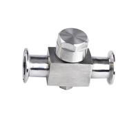 1 pièce de 1,5" de collier de purgeur de vapeur Tri-clamp de type à disque rapide en acier inoxydable 304 purgeur de vapeur CS89W-16P puissance thermique(OD32mm x TC 50.5)