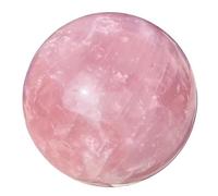 1 pièce de 410 à 500 g sphère quartz rose, pierre précieuse, décoration chambre et bureau Gemstone Stone