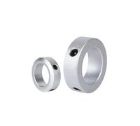 1 pièce de bague de retenue, type de vis d'arrêt, bague de retenue, localisateur d'arbre, alliage d'aluminium avec vis, bague de limitation(Sccaw 8x14x8)