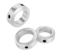 1 pièce de bague de retenue, type de vis d'arrêt, bague de retenue, localisateur d'arbre, alliage d'aluminium SCCAW avec vis, bague de limite(Sccaw 22x35x10)