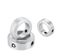 1 pièce de bague de retenue, type de vis d'arrêt, localisateur de retenue d'arbre, alliage d'aluminium SCCAW, limite S SCCAW8 ID 8-40 mm(SCCAW 18x32x10mm)