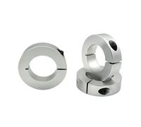 1 pièce de bague fixe ouverte for roulement léger, manchon de limite de verrouillage, collier d'arbre de positionnement automatique en aluminium avec fente(18-40-12)