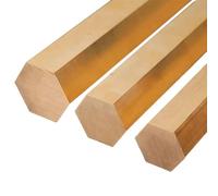 1 Pièce De Barre Hexagonale En Laiton H59 De 500mm, Tige Hexagonale De 3mm 3.5mm 4mm 4.5mm 5mm 6mm 7mm 8mm 10m(7mm)