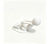 1 pièce de butée de porte décorative et mignonne, flexible et mobile, avec base antidérapante pour protéger les murs, décoration intérieure