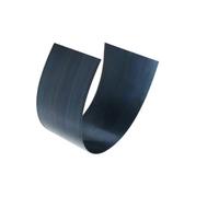 1 pièce de cale en acier à ressort flexible, stock de cale en acier à ressort finition polie, rangée d'acier trempé bleu, ceinture en acier au manganèse de trempe L 20 pouces(1.0x30x500mm)