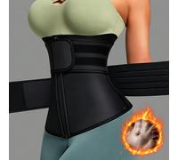 1 pièce de ceinture de sport pour femmes avec ceinture de compression, ceinture de taille en plastique, entraîneur abdominal, corset abdominal et de taille, protection de la taille pour le sport L,M,S