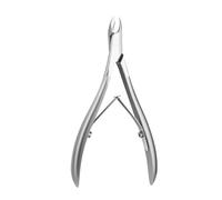 1 pièce de ciseaux à cuticules pour nail art, pince coupante, coupe-cuticules, manucure, pédicure, outils de soins, argenté