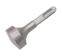 1 pièce de convertisseur de tige pour perceuse à percussion SDS T Post, douille de pilote de tige de sol pour perceuses à percussion, tige carrée en forme de marteau (courbée)