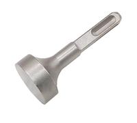 1 pièce de convertisseur de tige pour perceuse à percussion SDS T Post, douille de pilote de tige de sol pour perceuses à percussion pour tiges de mise à la terre, marteau à tige carrée (plat