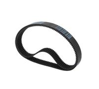 1 pièce de Courroie synchrone à dent semi-circulaire en caoutchouc de chloroprène S3M-1170, avec 390 dents et une largeur de 5mm