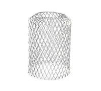 1 pièce de couvercle gouttière en maille métallique, piège à feuilles et débris boue for tuyau drainage, descente, filtre flexible, accessoires