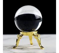 1 pièce de cristaux et pierres, boule de cristal, améthyste, aigue-marine, boules, ornement, boule magique, décoration de la maison, mini, mignon, artisanat, pierres naturelles, maison (couleur