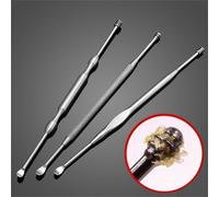 1 Pièce De Cure-Oreille En Acier Inoxydable, Élimination De La Cire, Nettoyeur De Curette, Outil De Soins Des Oreilles, Cure-Oreille, Outils De Beauté Du Visage