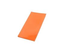 1 pièce de film prédécoupé for 18650/21700/26650, gaine thermorétractable en PVC for interface fixe(Orange Red,26650 Film,20pcs)