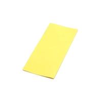 1 pièce de film prédécoupé for 18650/21700/26650, gaine thermorétractable en PVC for interface fixe(Yellow,21700 Film,50pcs)