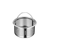 1 pièce de filtre d'évier de cuisine en acier inoxydable, couvercle de vidange de lavabo, panier filtrant avec poignée, accessoires de maille de déchets(4cm-Sink Filter)