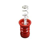 1 pièce de joint blocage d'eau machine à laver, ensemble soupape vidange drainage, coussinet en caoutchouc, noyau ressort