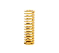 1 pièce de matrice de moulage à ressort hélicoïdal for estampage en spirale, diamètre extérieur 18 mm, diamètre intérieur 9 mm, longueur 20-55 mm(18x9x30mm,Yellow)