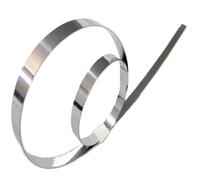 1 pièce de mètre largeur 200 mm feuille d'aluminium épaisseur 0,1/0,15/0,2/0,25/0,3/0,35/0,4 bande d'acier inoxydable SUS301(0.15x200x1000mm)