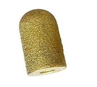 1 pièce de meule diamantée-1 pièce de rouleau de meulage diamanté for projets en béton et en pierre, vis M10, grain 46-100(100 30mm)