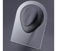 1 pièce de modèle de mamelon humain en silicone souple, simulation de piercing for oreilles, bouche, œil, langue, nombril, affichage for bijoux, outils pédagogiques(Blue white zinc plated)